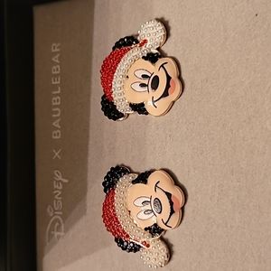 DISNEY MICKEY SANTA EARRINGS BY BAUBLEBAR